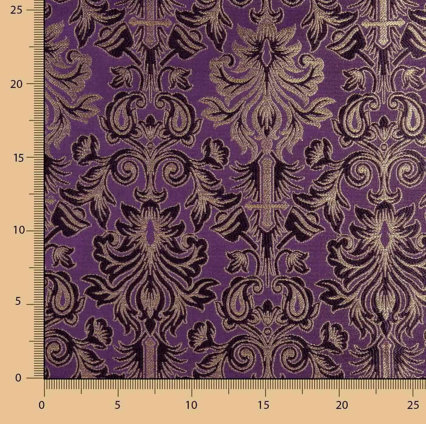 Versailles Brocade in Amethyst and Gold - Ribes y Casals
