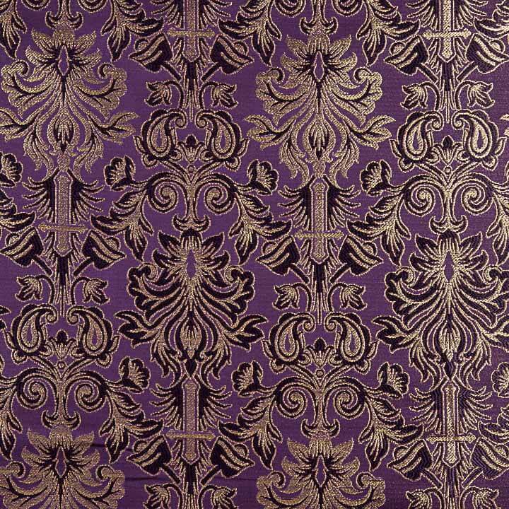 Versailles Brocade in Amethyst and Gold - Ribes y Casals
