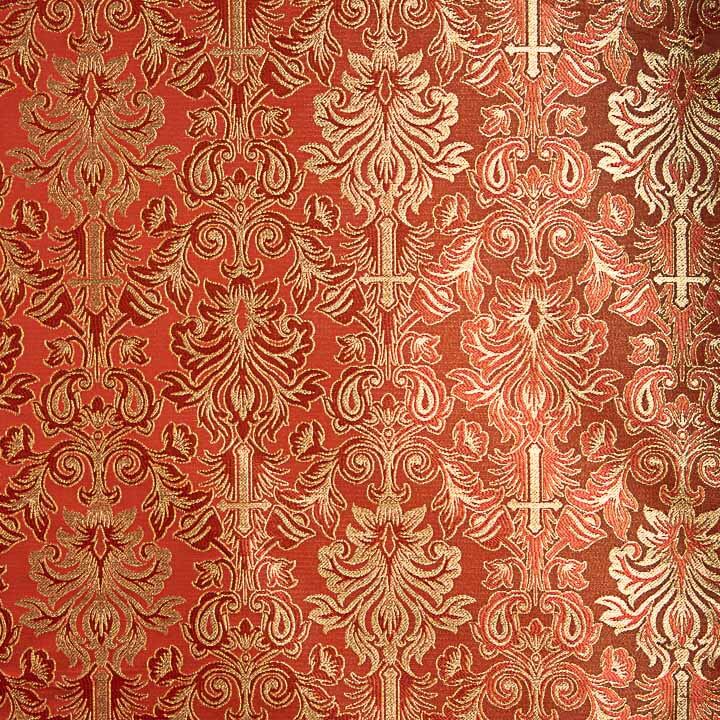 Versailles Brocade in Ruby and Gold - Ribes y Casals