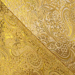 Unbleached Jacquard with Gold Lurex Cashmere - Ribes y Casals