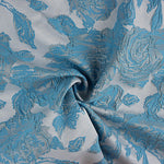 Royal Azure Brocade Sky Blue - Ribes y Casals