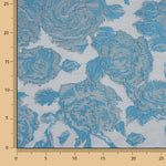 Royal Azure Brocade Sky Blue - Ribes y Casals
