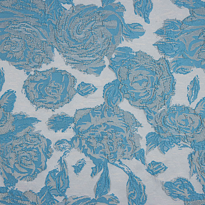 Royal Azure Brocade Sky Blue - Ribes y Casals