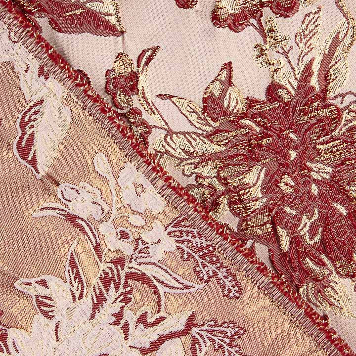 Imperial Garden Brocade in Burgundy and Gold - Ribes y Casals