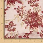 Imperial Garden Brocade in Burgundy and Gold - Ribes y Casals