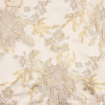 Royal Garden Brocade in Ivory and Gold - Ribes y Casals