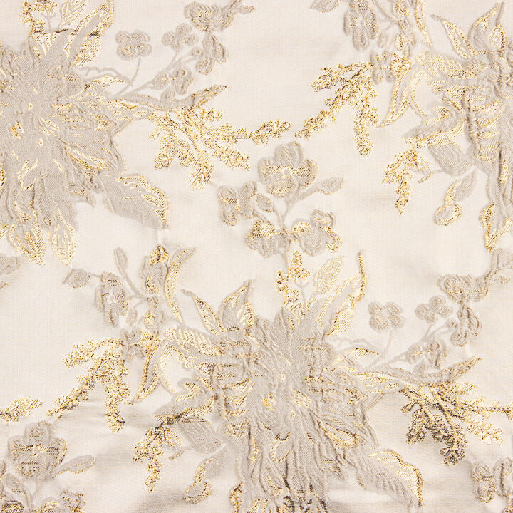 Royal Garden Brocade in Ivory and Gold - Ribes y Casals