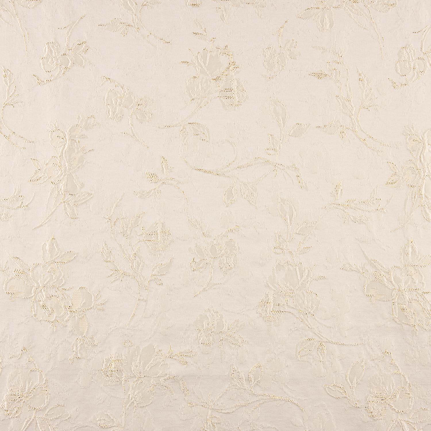 Classic Floral Brocade Ivory Gold - Ribes y Casals