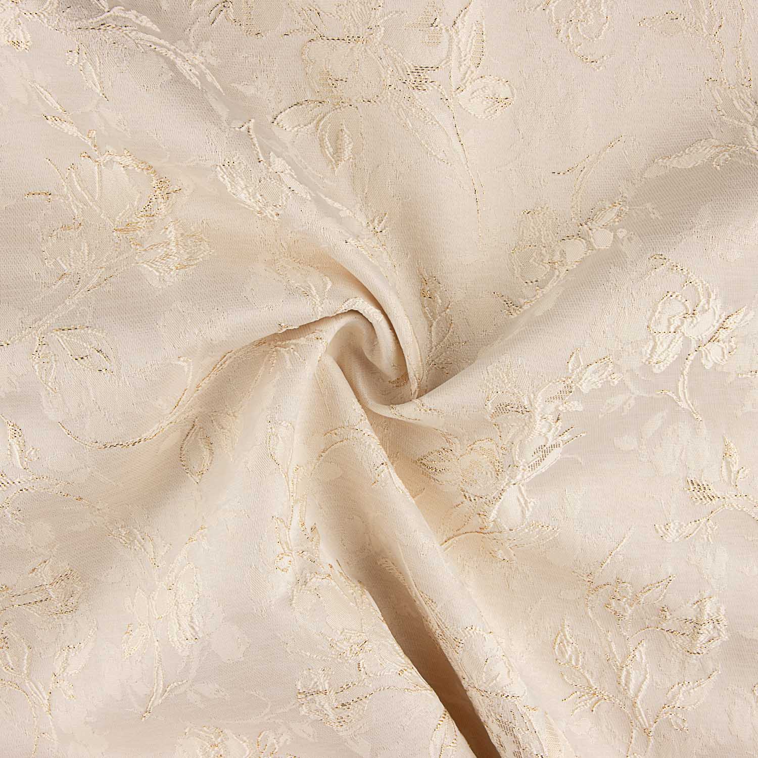 Classic Floral Brocade Ivory Gold - Ribes y Casals
