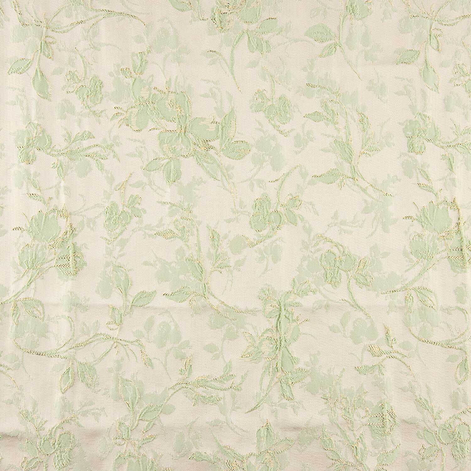 Green Floral Brocade - Ribes y Casals