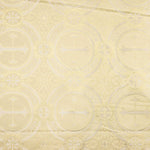 Liturgical Brocade Gold Crosses - Ribes y Casals
