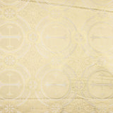 Liturgical Brocade Gold Crosses - Ribes y Casals