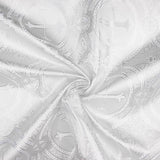 Liturgical Brocade Classic Cross White - Ribes y Casals