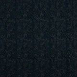 Imperial Ocean Brocade – Navy Blue and Silver - Ribes y Casals