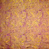 Purple Jacquard with Gold Lurex Cashmere - Ribes y Casals