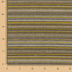 Alpujarreña Stripes Brocade – Mustard and Black - Ribes y Casals