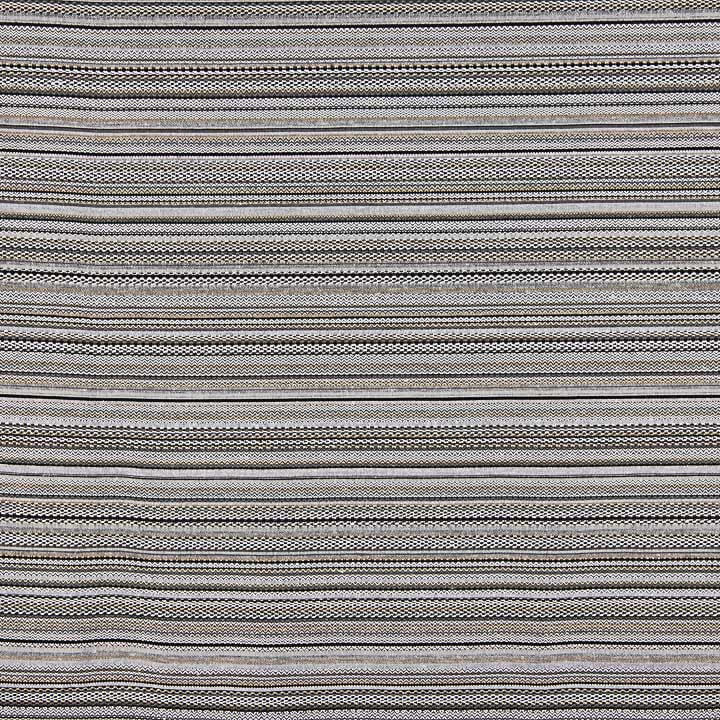 Black and Grey Alpujarreña Stripe Brocade - Ribes y Casals