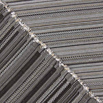 Black and Grey Alpujarreña Stripe Brocade - Ribes y Casals
