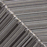Black and Grey Alpujarreña Stripe Brocade - Ribes y Casals