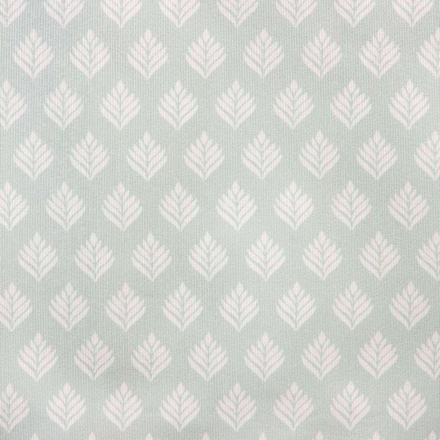 Soft Green Leaf Stain-Resistant Resin-Coated Tablecloth - Ribes y Casals