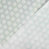 Soft Green Leaf Stain-Resistant Resin-Coated Tablecloth - Ribes y Casals