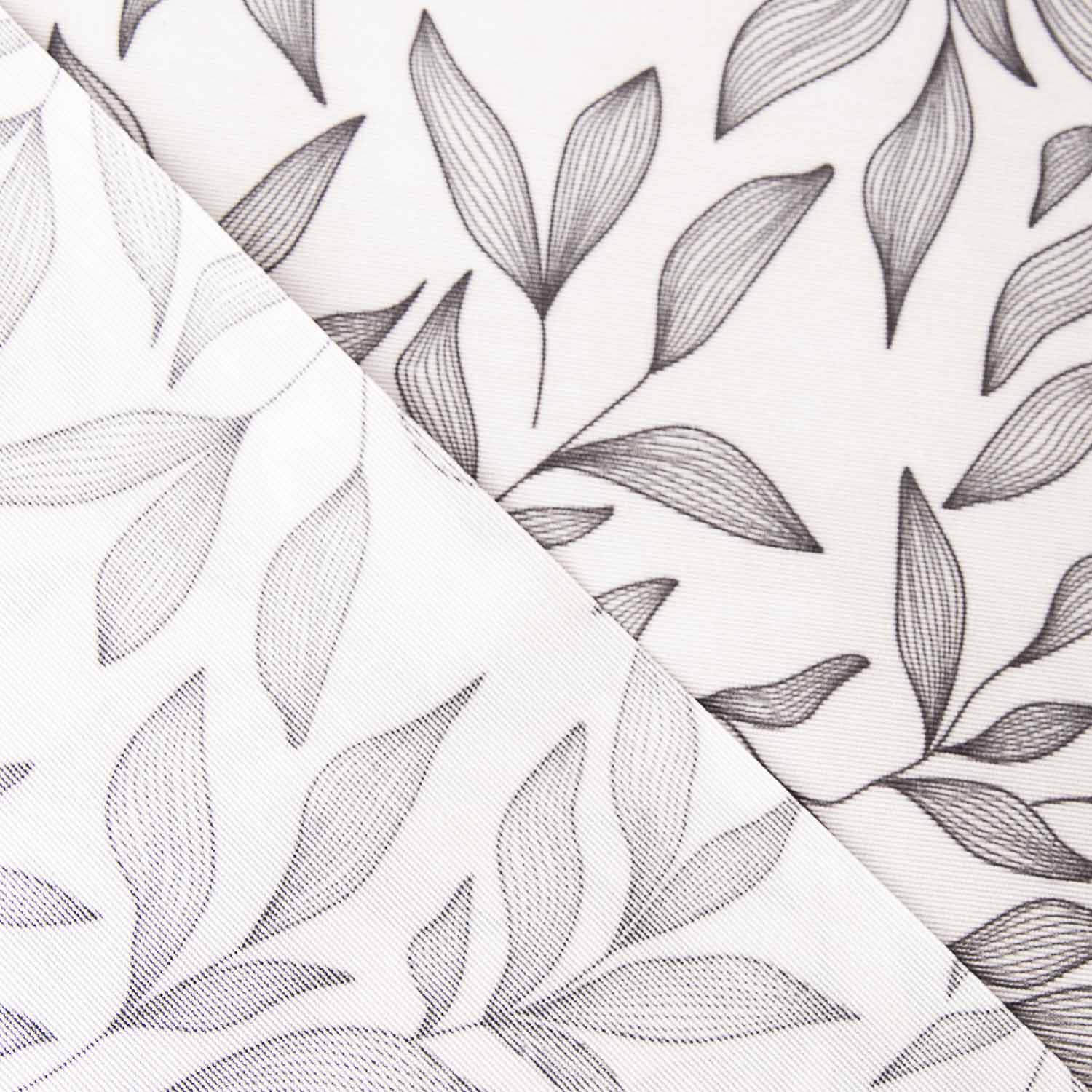 Stain-Resistant Resin-Coated Tablecloth with Leaves - Ribes y Casals