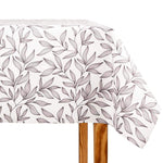 Stain-Resistant Resin-Coated Tablecloth with Leaves - Ribes y Casals