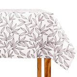 Stain-Resistant Resin-Coated Tablecloth with Leaves - Ribes y Casals