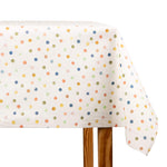 Multicoloured Spotted Stain-Resistant Resin Tablecloth - Ribes y Casals
