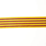 Catalan Flag Ribbon with Lurex - Ribes y Casals