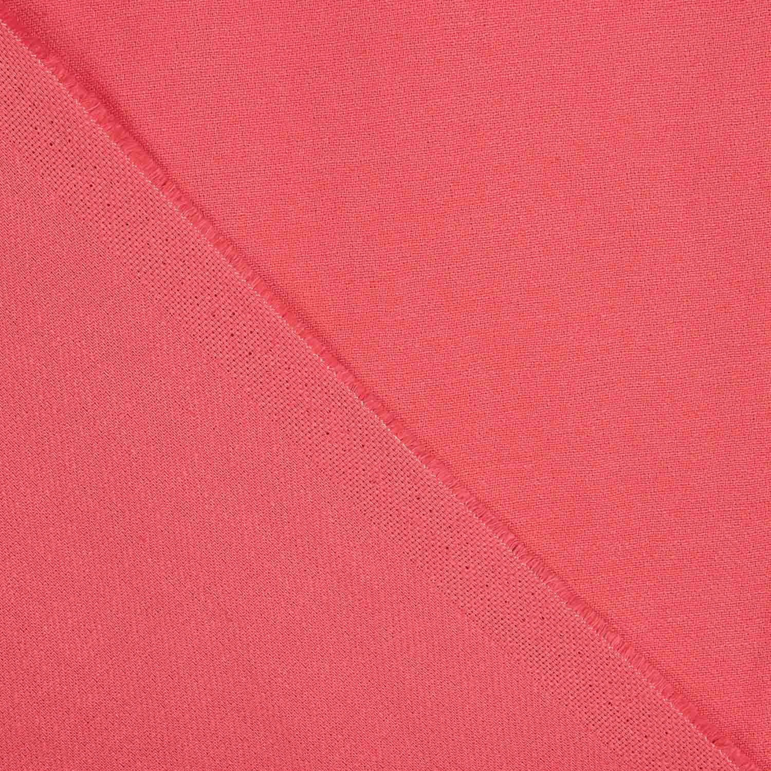Coral-coloured Ramio Twill - Ribes y Casals