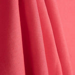 Coral-coloured Ramio Twill - Ribes y Casals