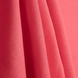 Coral-coloured Ramio Twill - Ribes y Casals
