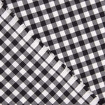 Large Black Gingham Check 80 - Ribes y Casals