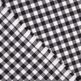 Large Black Gingham Check 80 - Ribes y Casals