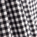 Large Black Gingham Check 80 - Ribes y Casals