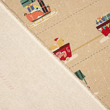 Children's Cotton Advent Calendar Panel: Santa's Adventure – DIY - Ribes y Casals