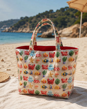 Sea-themed Cotton Cretonne - Ribes y Casals