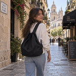 Black Water-Repellent Oxford Cloth - Ribes y Casals