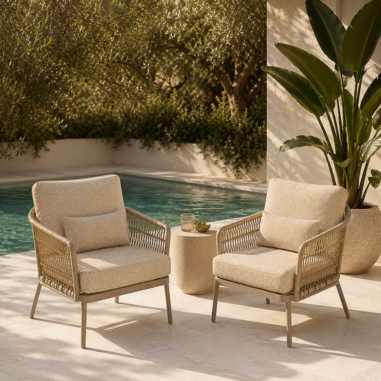 Rustic Beige Saco Upholstery - Ribes y Casals