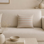 Clay Stripes Canvas with Embroidered Stripe - Ribes y Casals
