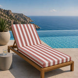 Outdoor Teflon Canvas with Red Stripes 320 cm - Ribes y Casals