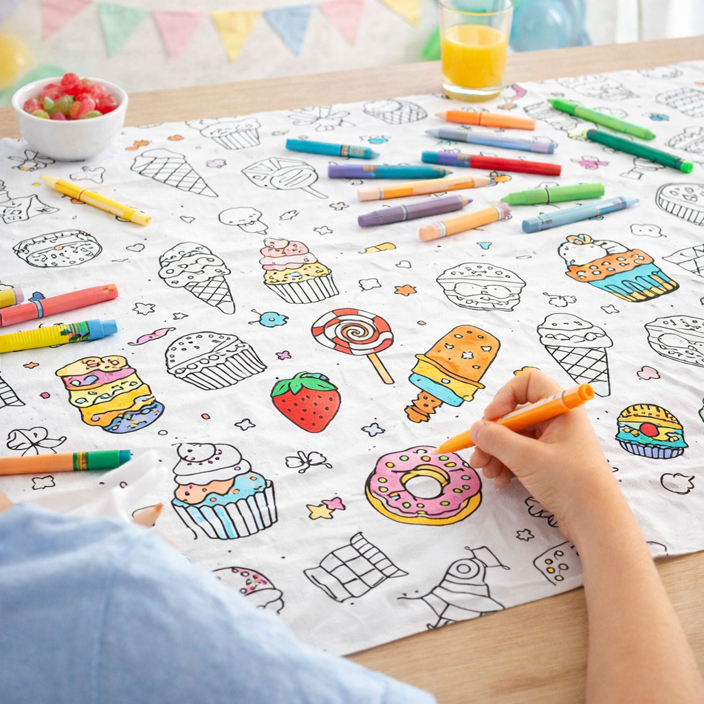 Colouring Canvas Sweets - Ribes y Casals