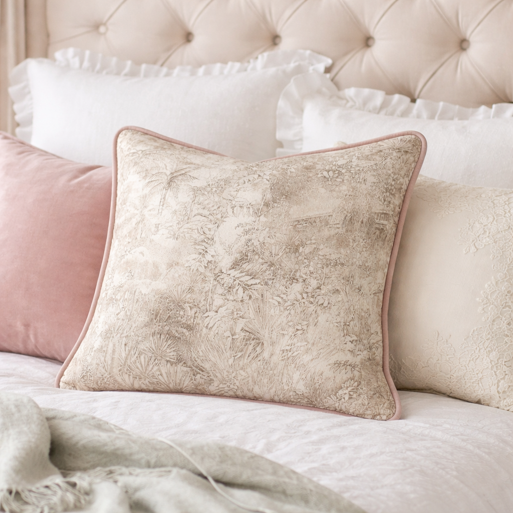 Jungle Print Linen Beige - Ribes y Casals