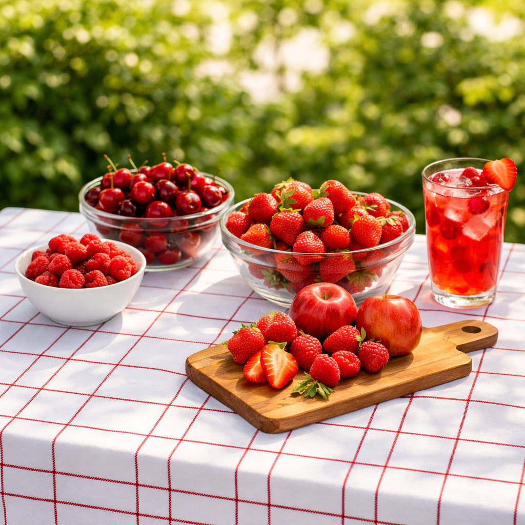 Tablecloths Red Lines - Ribes y Casals