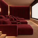 Permanently Flame-Retardant Red Velvet - Ribes y Casals
