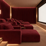 Permanently Flame-Retardant Red Velvet - Ribes y Casals