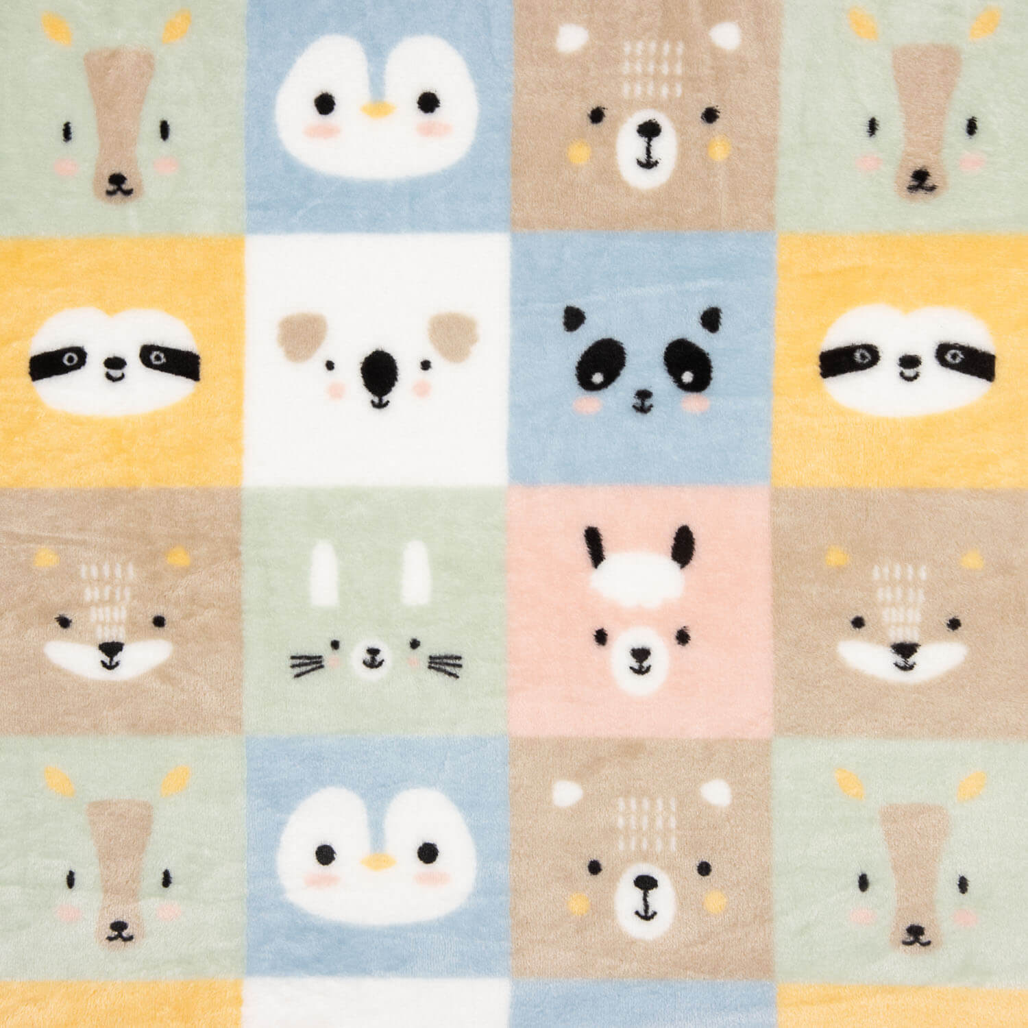 Double-Sided Coralina Children&#39;s Animals - Ribes y Casals