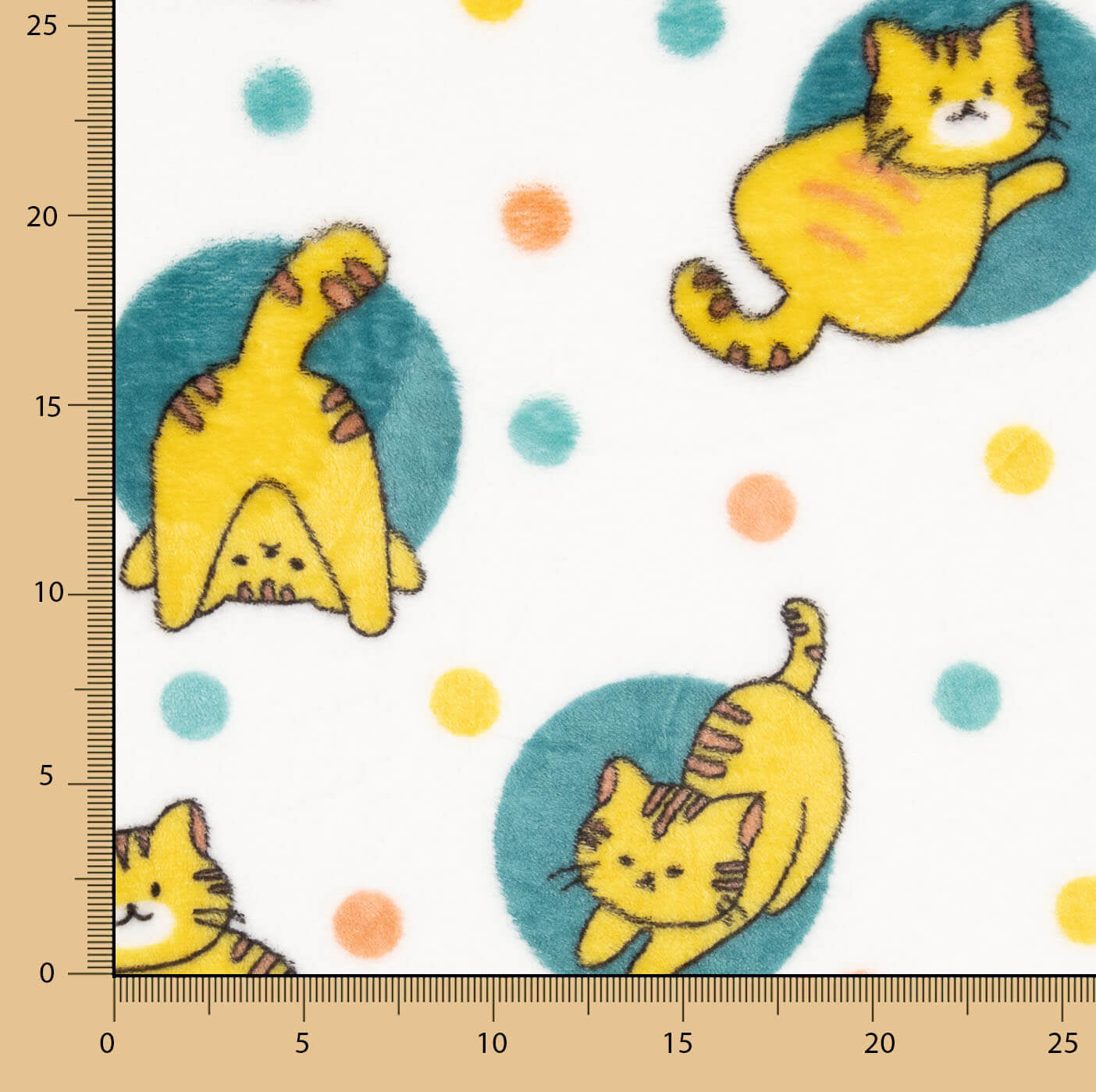 Double-Sided Multicoloured Kittens Coralina - Ribes y Casals