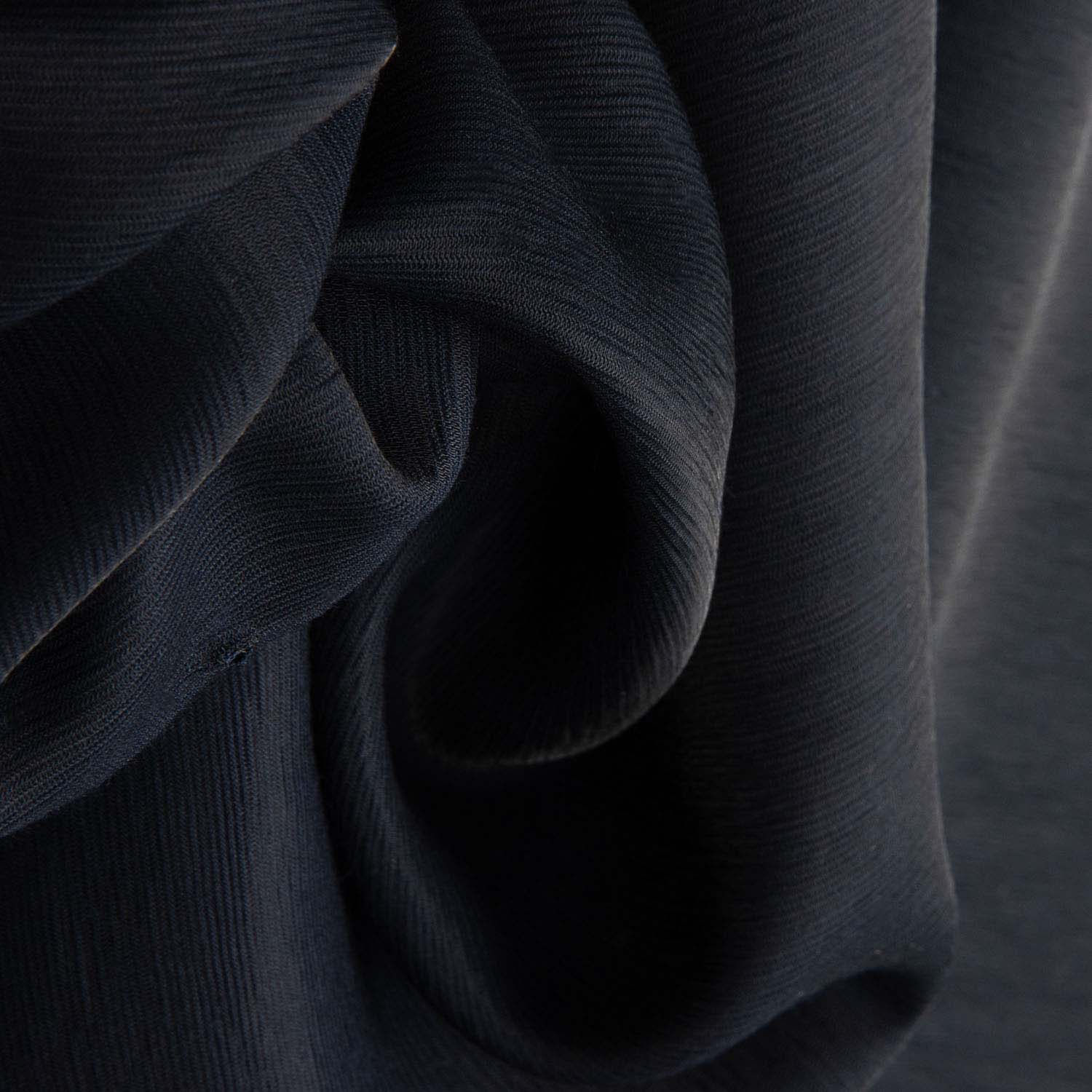 Denisse Navy Rayon Viscose Remnant 80 x 140 cm - Ribes y Casals